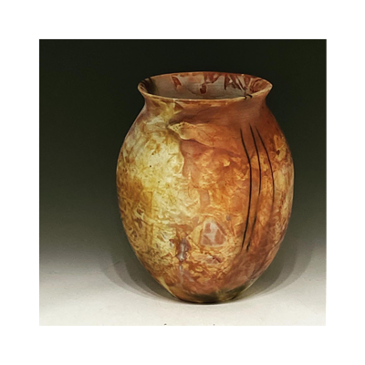 Pit Fired Vase