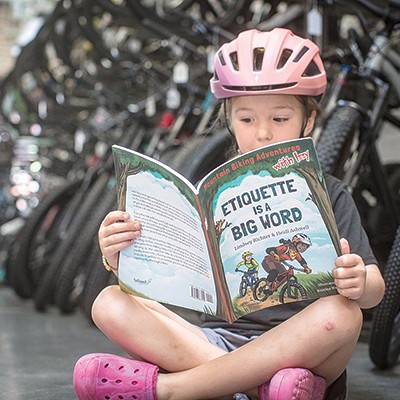 Local Pro Mountain Biker Releases Book for Kids