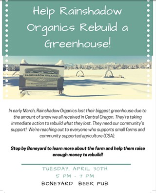 Rainshadow Organics Fundraiser