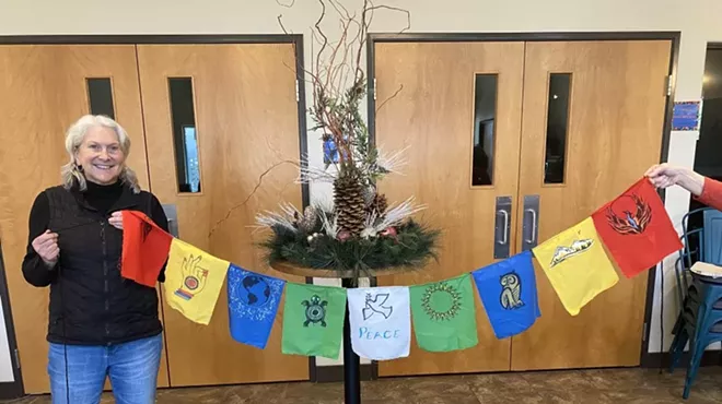 Image: Unity Event Prayer Flag Making Workshop
