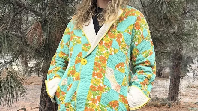 Image: Upcycled Coat Sewing Class