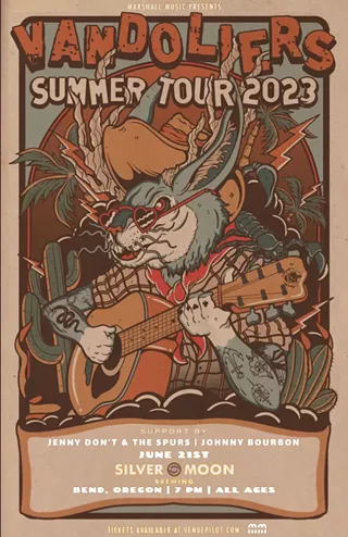 Image: Vandoliers, Jenny Don't & The Spurs + Johnny Bourbon