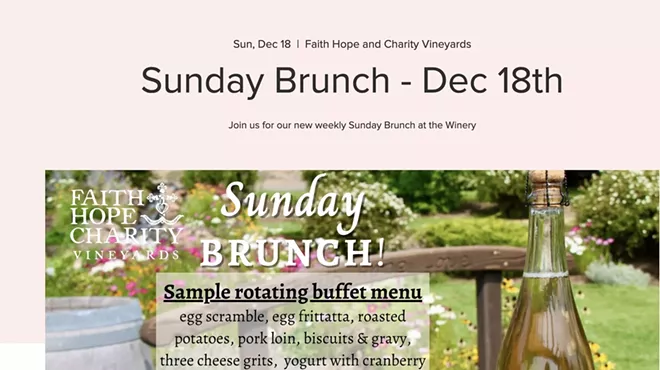 Image: Vineyard Sunday Brunch