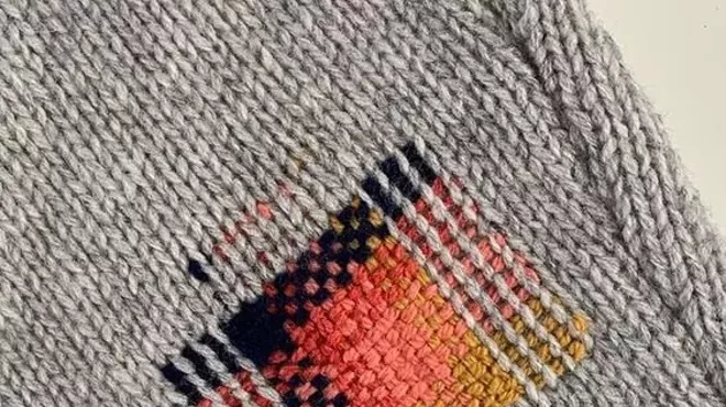 Image: Visible Mending, Knits!