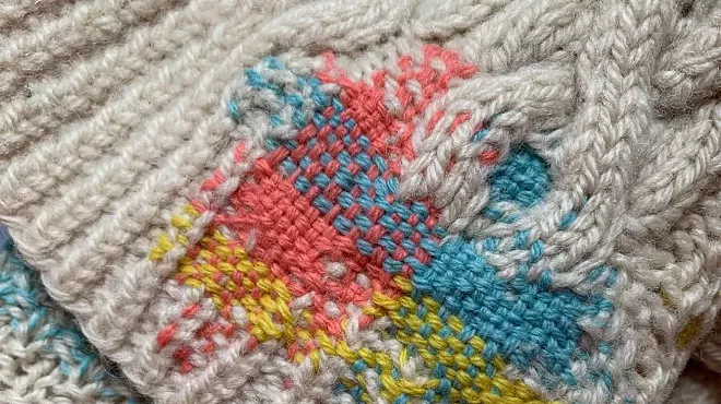 Image: Visible Mending: Knits!