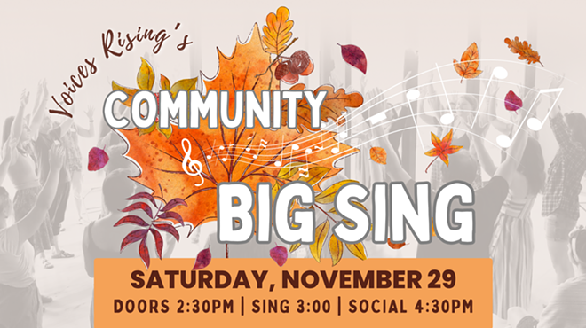 Image: Voices Rising's Community Big Sing!