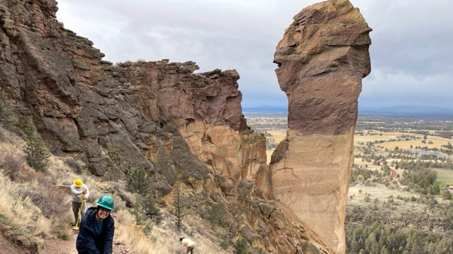 Volunteer Trail Work at Smith Rock State Park