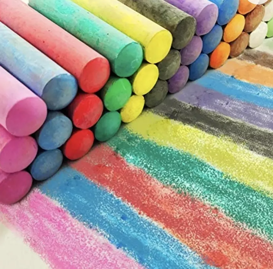 Watch artists create LIVE using sidewalk chalk!