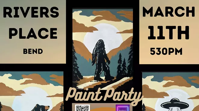 Image: Want to learn how to paint a Bear, Bigfoot or an Alien?