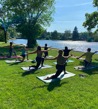 Image: Weekly Yoga at Drake Park