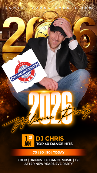 Image: Welcome 2026 Dance Party with DJ Chris