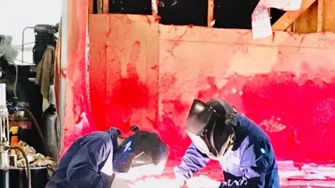 Image: Welding Date Night Class