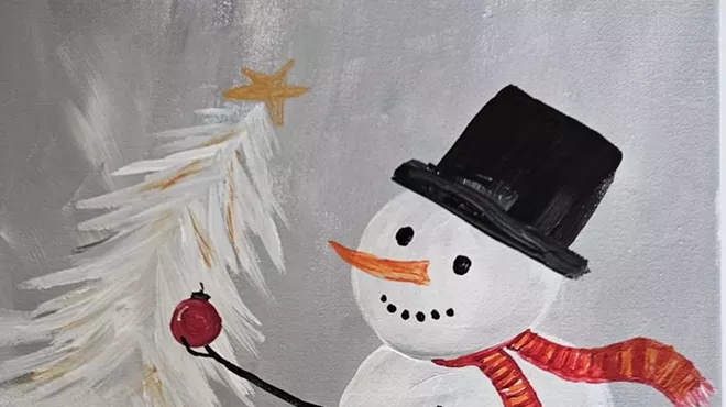 Image: Wine and Paint Night at WVV