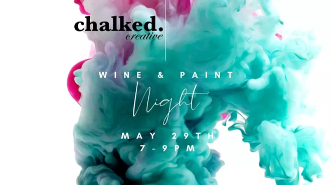 Image: Wine and Paint Night