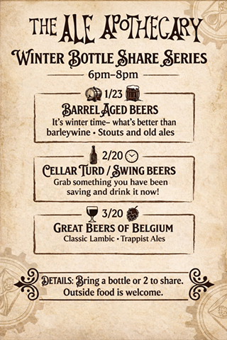 Image: Winter Bottle Share Series