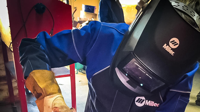 Image: Women's Intro to Welding Class