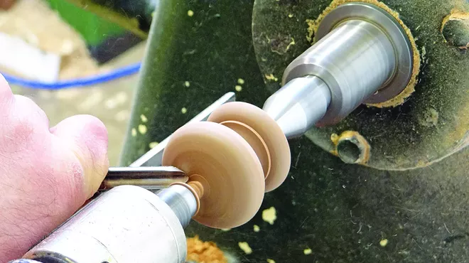 Image: Wood Lathe Turning 101 - Learning to Create Fine Details