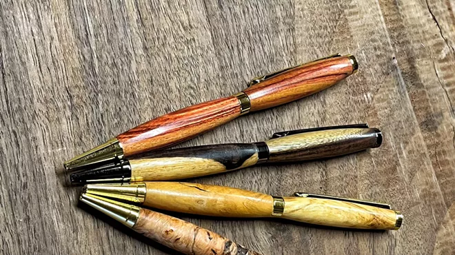 Image: Wood Lathe Turning - Pens