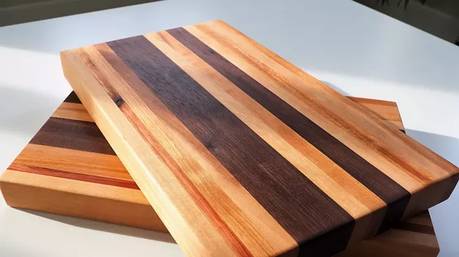 Image: Woodworking Class: Make a Laminated Cutting Board