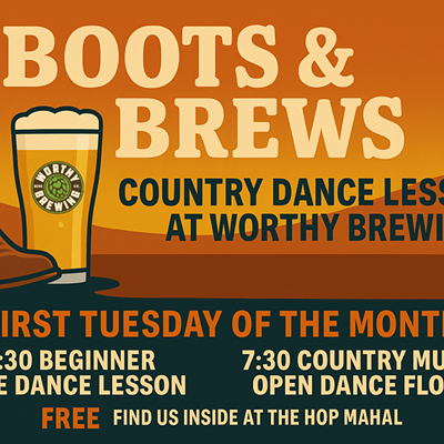 Image: Worthy Boots & Brews