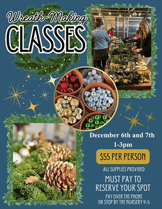 Image: Wreath Making Class!