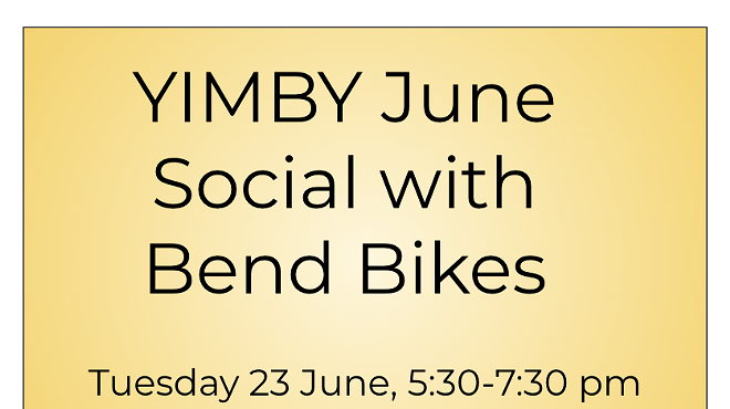 Image: YIMBY & Bend Bikes social
