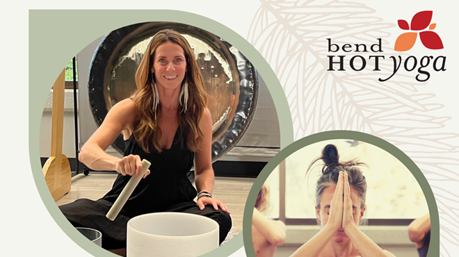 Image: Yin Yoga and Sound Bath with Gong and Alchemy Crystal Bowls
