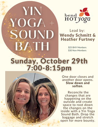 Image: Yin Yoga and Sound Bath