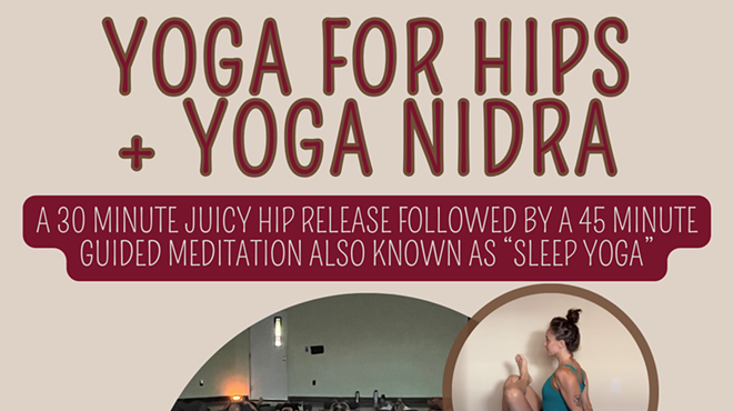 Image: Yoga for Hips + Yoga Nidra (guided meditation)