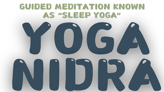 Yoga Nidra -"Sleep Yoga" Guided Meditation