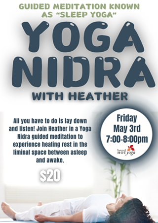 Image: Yoga Nidra -"Sleep Yoga" Guided Meditation