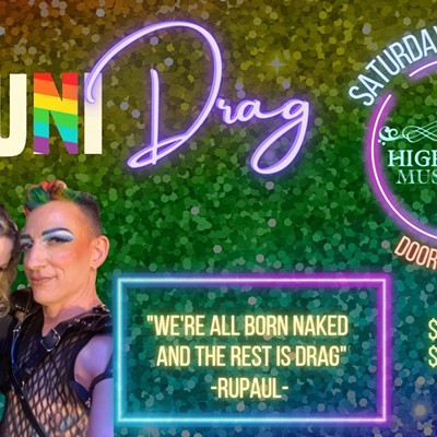 YOUNI Drag: "We're All Born Naked And The Rest Is Drag (Rupaul)"