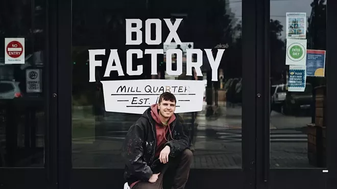 Image: Zach Filkins at Box Factory